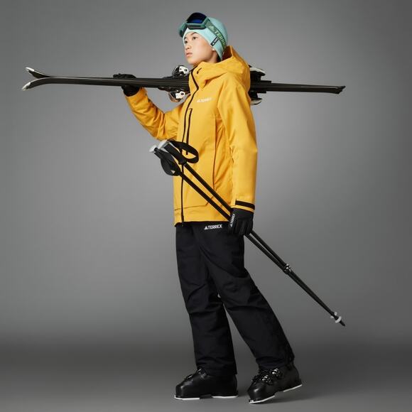 NWT Adidas Terrex Xperior 2L Insulated Black Snow Pants Women's Size XS (IB1179) - Picture 5 of 12